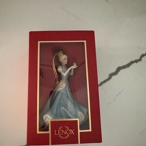 Lenox Blue and Gold Holiday Ornament